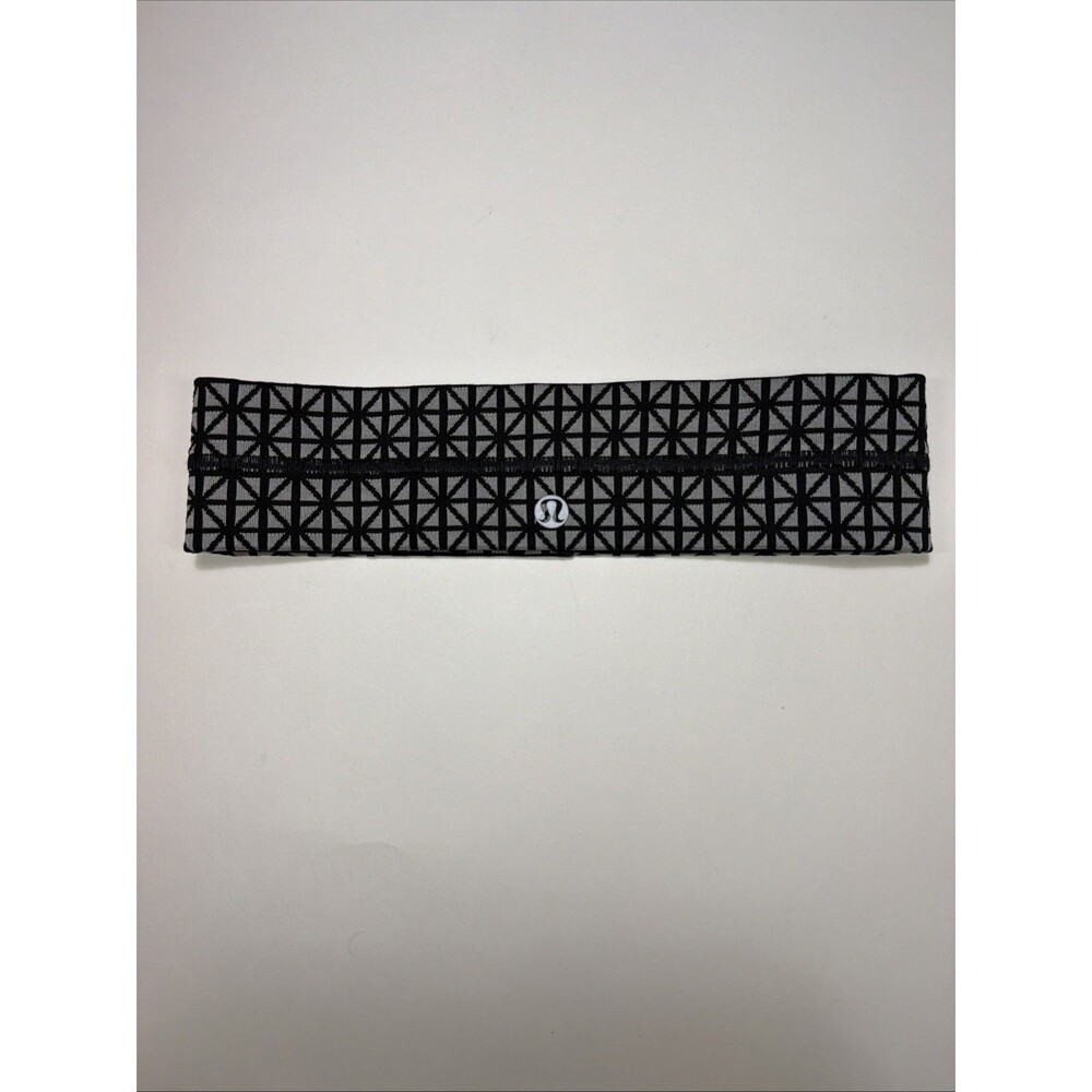 Lululemon 2” Headband Rare Black And White Pattern